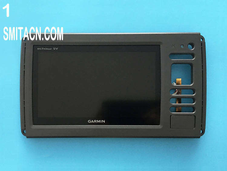 LCD display panel LCD screen with frame for Garmin echoMAP CHIRP 72sv 73sv  74sv 75sv - Smita Eshop